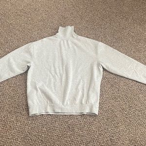 Heather Grey Topman Turtleneck